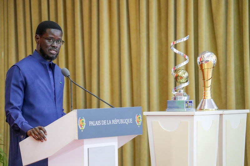 Cérémonie de réception des sélections nationales U17 et U15, championnes d'Afrique- ALLOCUTION DE SON EXCELLENCE MONSIEUR LE PRÉSIDENT DE LA RÉPUBLIQUE Cérémonie de réception des sélections nationales U17 et U15, championnes d'Afrique- ALLOCUTION DE SON EXCELLENCE MONSIEUR LE PRÉSIDENT DE LA RÉPUBLIQUE
