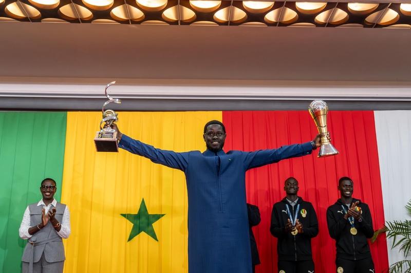 Cérémonie de réception des sélections nationales U17 et U15, championnes d'Afrique- ALLOCUTION DE SON EXCELLENCE MONSIEUR LE PRÉSIDENT DE LA RÉPUBLIQUE Cérémonie de réception des sélections nationales U17 et U15, championnes d'Afrique- ALLOCUTION DE SON EXCELLENCE MONSIEUR LE PRÉSIDENT DE LA RÉPUBLIQUE