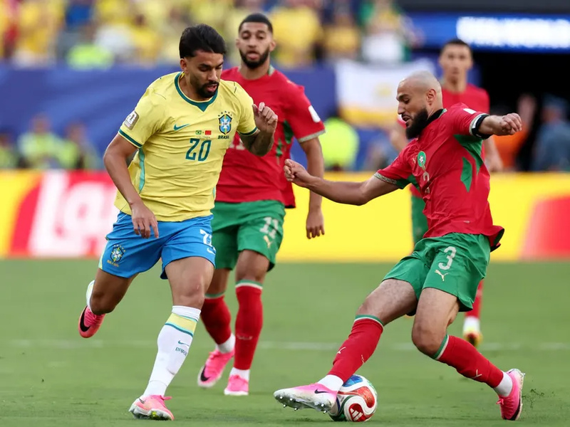 Coupe du monde 2026 - Le Maroc et le Brésil se quittent sur un nul (1-1) après un match de haut niveau, Vinicius buteur