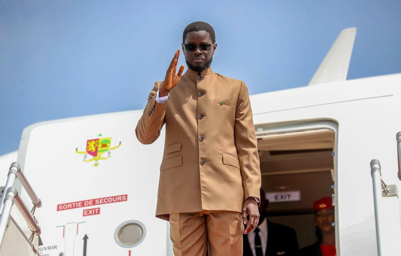 Bassirou Diomaye FAYE à Accra pour la conférence de l’ONU sur la traite négrière africaine