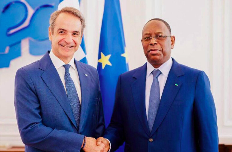 Candidat au poste de secrétaire général de l'ONU : Macky Sall reçu à Athènes par Kyriakos Mitsotakis