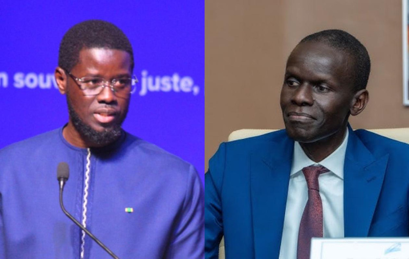 Forum de l’économie bleue : des passes d’armes feutrées entre Diomaye Faye et Waly Diouf Bodian Forum de l’économie bleue : des passes d’armes feutrées entre Diomaye Faye et Waly Diouf Bodian