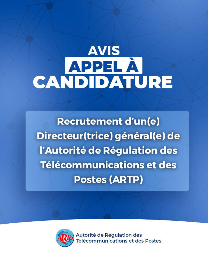 Renouvellement à la Direction de l'ARTP : les clarifications de la Présidence de la République