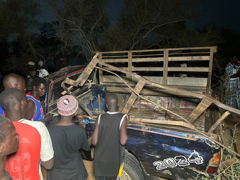 Une liesse populaire vire au drame : un mort et plusieurs blessés graves dans un accident à Beyti Ndiaye Une liesse populaire vire au drame : un mort et plusieurs blessés graves dans un accident à Beyti Ndiaye