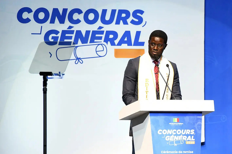 Concours général 2026 : le président Faye s'engage à l'avènement d'un Sénégal inclusif, propice à l'épanouissement de chaque talent Concours général 2026 : le président Faye s'engage à l'avènement d'un Sénégal inclusif, propice à l'épanouissement de chaque talent