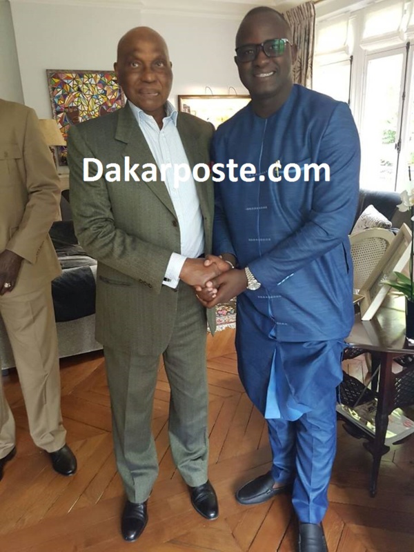Parmi les derniers à rendre visite à Wade fils, Cheikh Gadiaga reçu par Me Abdoulaye Wade Parmi les derniers à rendre visite à Wade fils, Cheikh Gadiaga reçu par Me Abdoulaye Wade