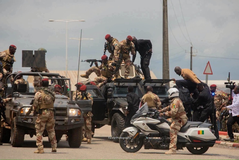Entre prestige et vigilance : le retour sous haute protection de Mamadi Doumbouya