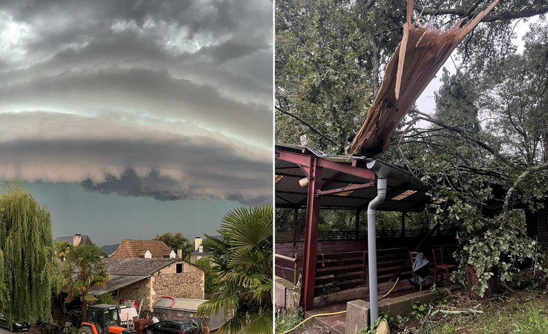 Thiès durement éprouvée par un violent orage : importants dégâts matériels et vive inquiétude
