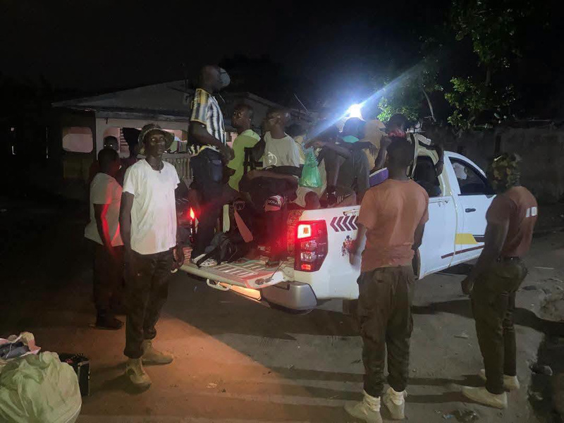 🚨 GAMBIE : LE GID INTERCEPTE 18 MIGRANTS À ESSAU