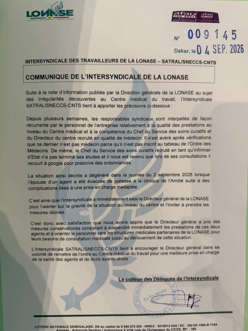 LONASE : médecins sans titres, patient en danger… Toussaint Manga rattrapé par le scandale