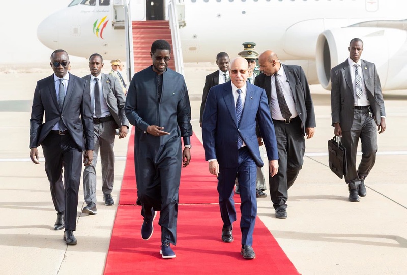 Diplomatie de bon voisinage : Le tête-à-tête stratégique entre Diomaye Faye et El Ghazouani à Nouakchott