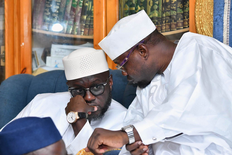 Ousmane Sonko – El Malick Ndiaye : une image, des regards qui en disent long