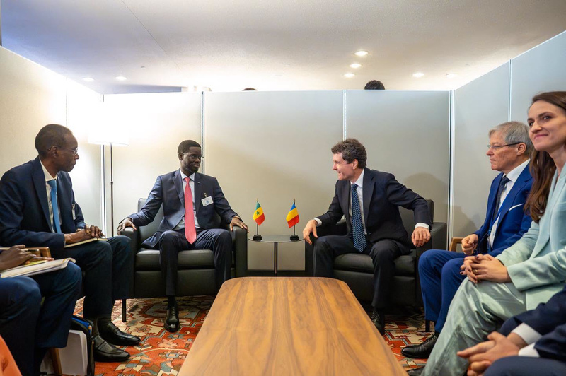 À New York, Bassirou Diomaye Faye et Nicușor Dan veulent donner un nouvel élan au partenariat entre Dakar et Bucarest