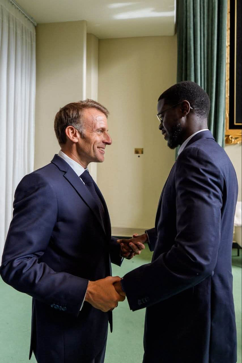 À New York, Bassirou Diomaye Faye et Emmanuel Macron réaffirment les bases du partenariat Sénégal-France