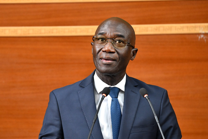Proposition de loi organique portant modification de la loi organique relative aux lois de finances- L'intégralité du discours du ministre de la justice Me Moussa Sarr