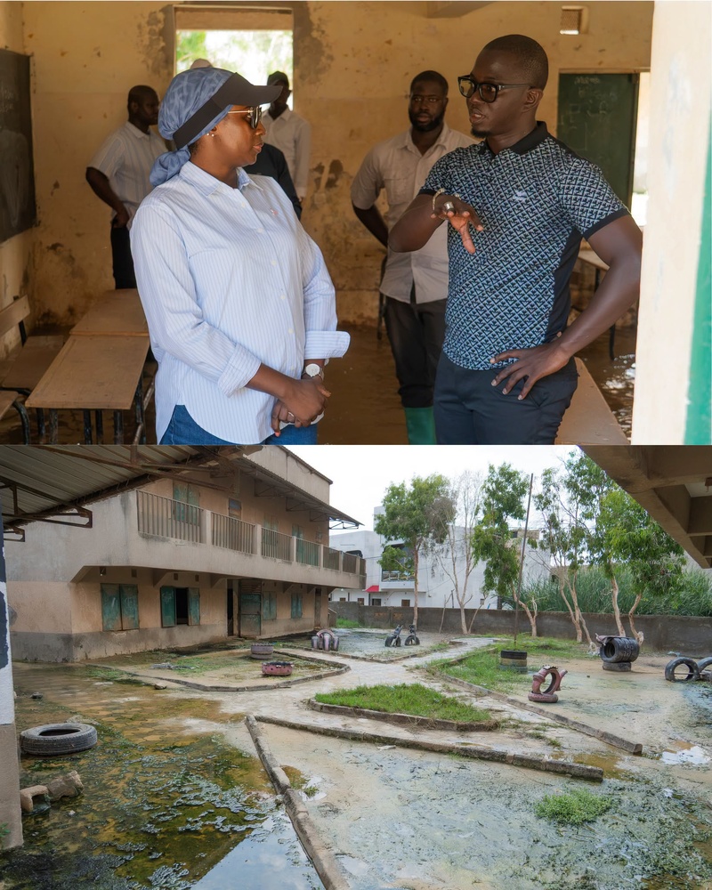 SOLIDARITÉ EN PÉRIODE D'INONDATIONS : La Première Dame Marie Khone Faye au chevet des sinistrés de Dakar, une logistique lourde déployée pour soulager les familles