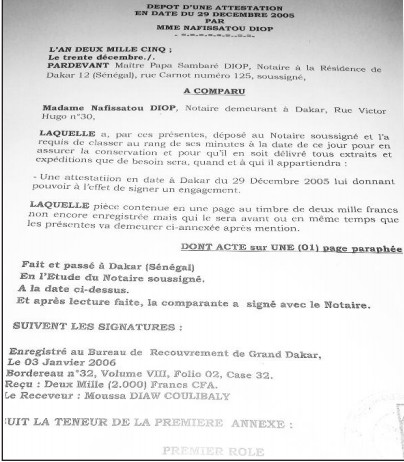 « Protocole de Rebeuss » : Le vrai rôle de Me Papa Sambaré Diop « Protocole de Rebeuss » : Le vrai rôle de Me Papa Sambaré Diop
