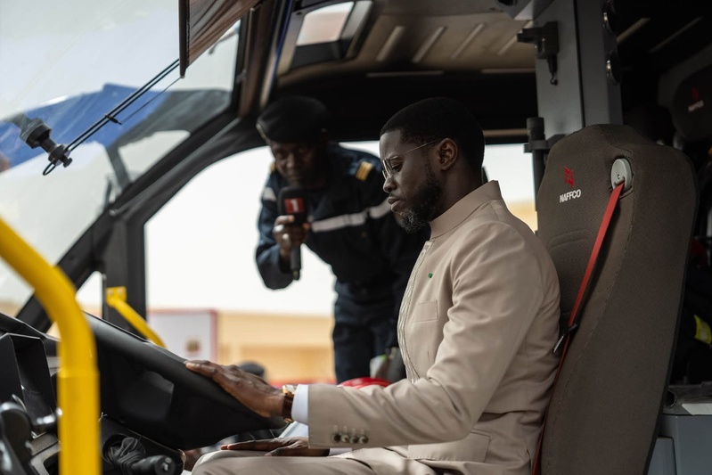 JOJ Dakar 2026 : Le président Diomaye Faye inaugure la 15e Compagnie des sapeurs-pompiers de Diamniadio, un nouveau bouclier sécuritaire