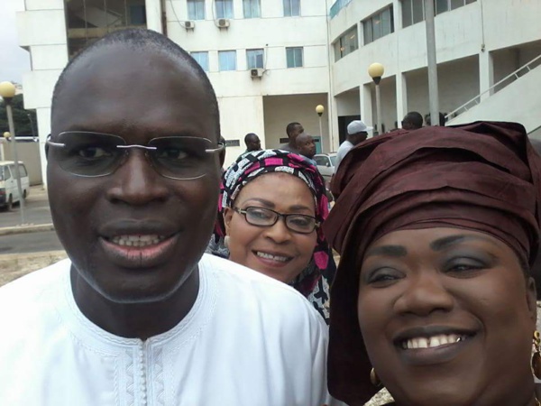 Le maire de Dakar, Khalifa Sall et ses seconds couteaux à la DIC Le maire de Dakar, Khalifa Sall et ses seconds couteaux à la DIC