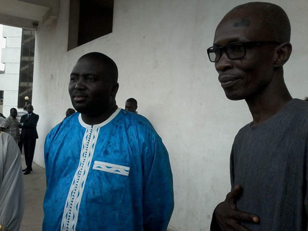 Le maire de Dakar, Khalifa Sall et ses seconds couteaux à la DIC Le maire de Dakar, Khalifa Sall et ses seconds couteaux à la DIC