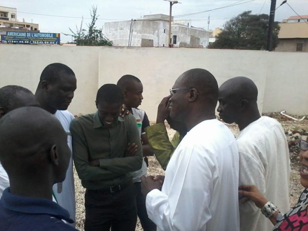 Le maire de Dakar, Khalifa Sall et ses seconds couteaux à la DIC Le maire de Dakar, Khalifa Sall et ses seconds couteaux à la DIC