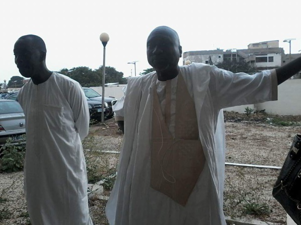 Le maire de Dakar, Khalifa Sall et ses seconds couteaux à la DIC Le maire de Dakar, Khalifa Sall et ses seconds couteaux à la DIC