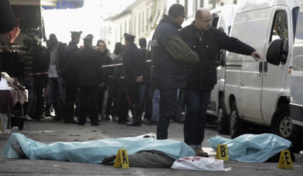 Sale temps pour les Sénégalais d'Italie : Un compatriote tué, un autre échappe à une tentative d'assassinat Sale temps pour les Sénégalais d'Italie : Un compatriote tué, un autre échappe à une tentative d'assassinat