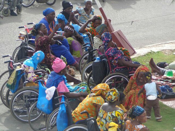 Comme l'avait annoncé dakarposte.com,les six handicapés relaxés Comme l'avait annoncé dakarposte.com,les six handicapés relaxés