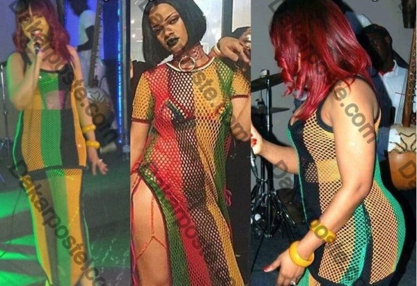 Viviane copiant Rihanna à travers son port vestimentaire