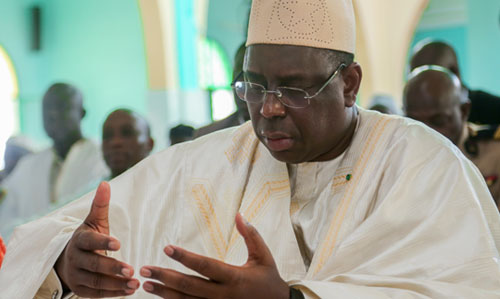 Le Président Sall invite les Sénégalais à poursuivre les efforts