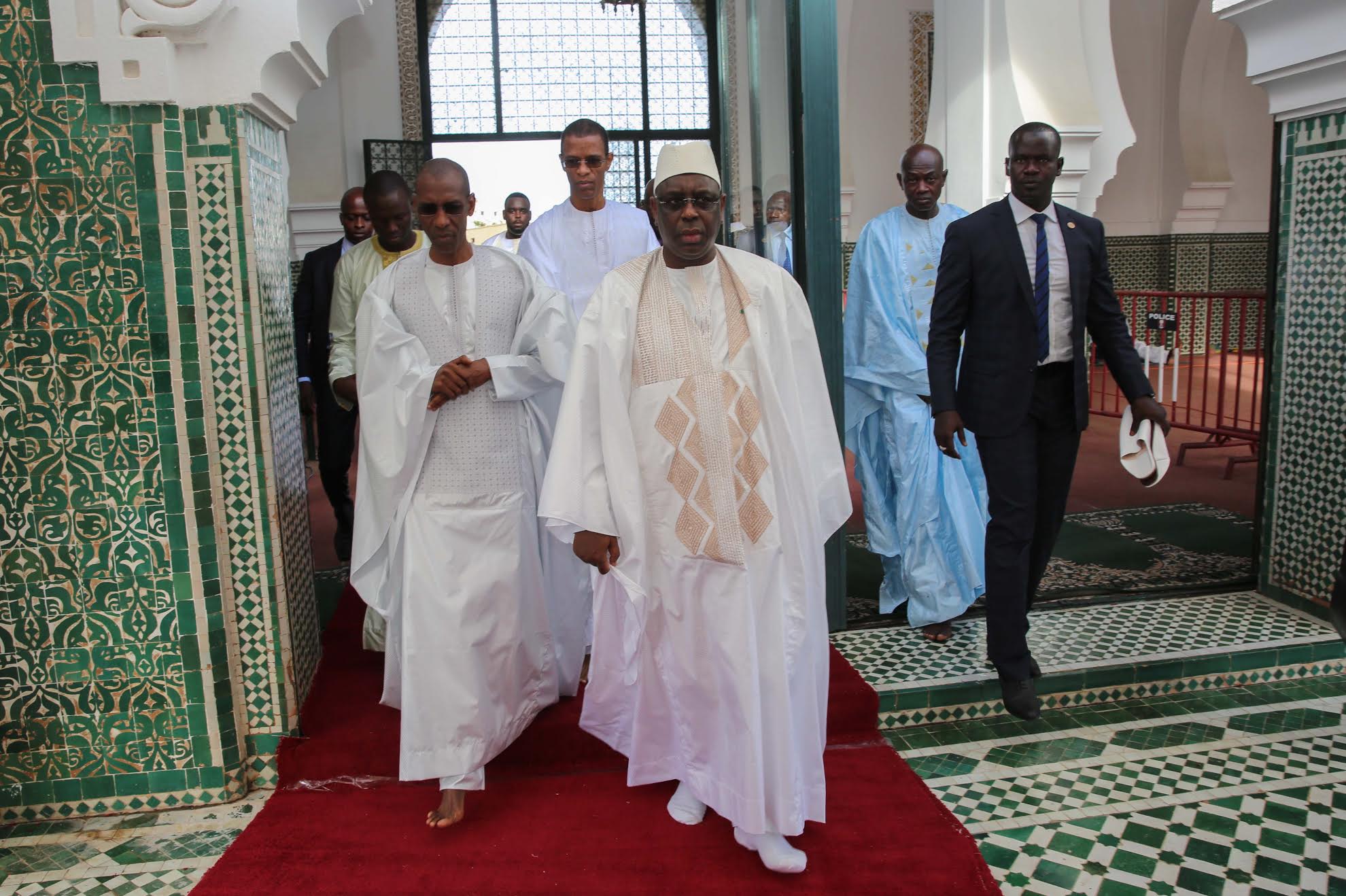 Pourquoi le maire Alioune Ndoye était à côté du Pr Macky Sall durant la Tabaski