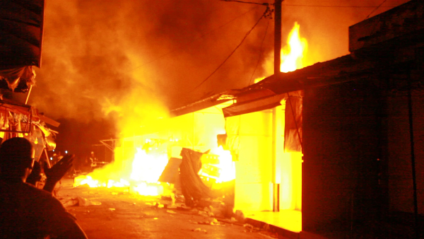 Urgent : Thiès, nuit de Tamkharit, le marché central prend feu…(vidéo)