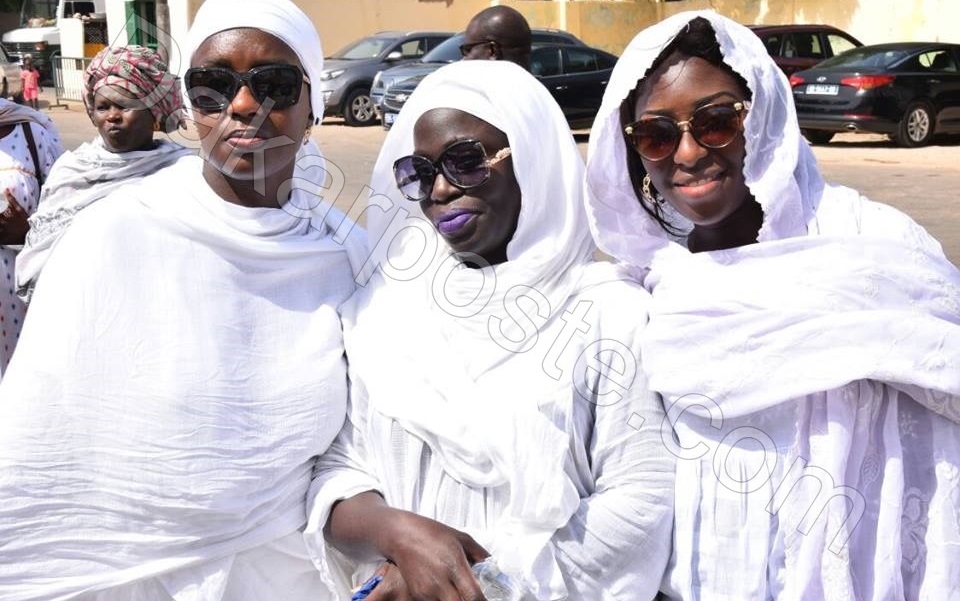 Les images exclusives  de la séance de récital de coran pour Lamine Diack
