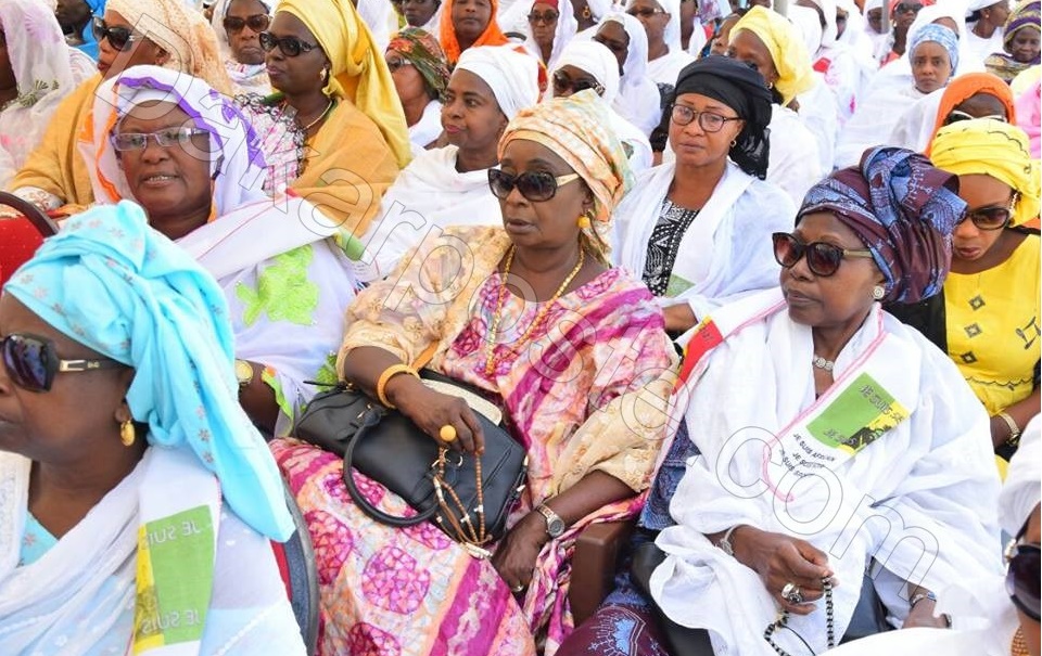 Les images exclusives  de la séance de récital de coran pour Lamine Diack
