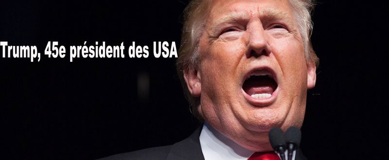 Urgent ! L’Amérique se Trump lourdement