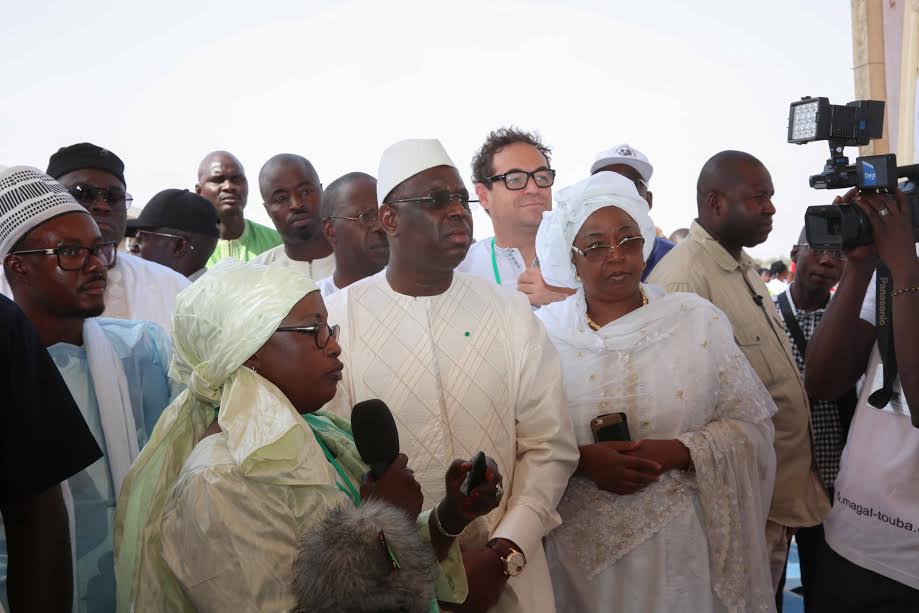 Pose Première pierre hôpital Touba