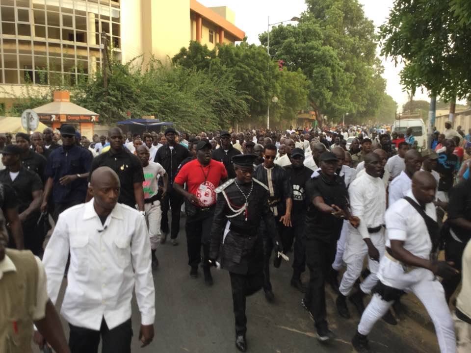 Les images de l'arrivée de Serigne Modou Kara Mbacké à Thiès