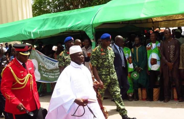 Yaya Jammeh prévient : « L’intervention de puissances étrangères ne changerait rien »