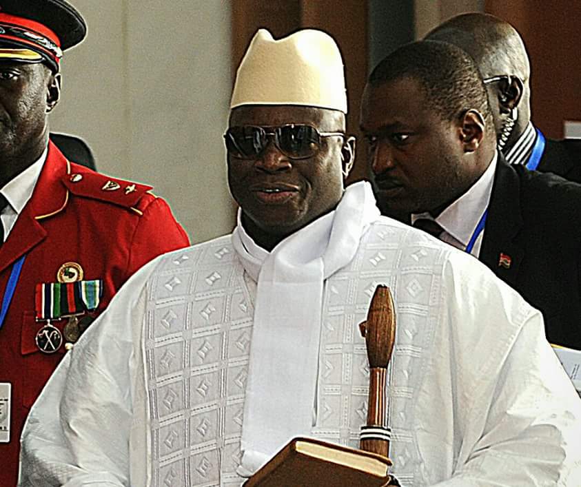 Yaya Jammeh annoncé en Guinée...Equatoriale