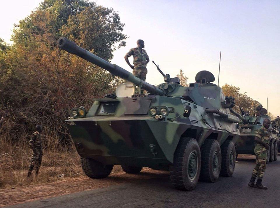 Le point et des images sur le déploiement de l'armée Sénégalaise en Gambie