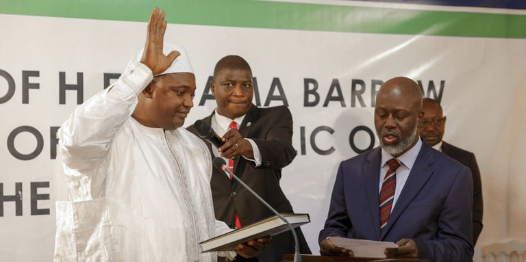 La première gaffe de Barrow