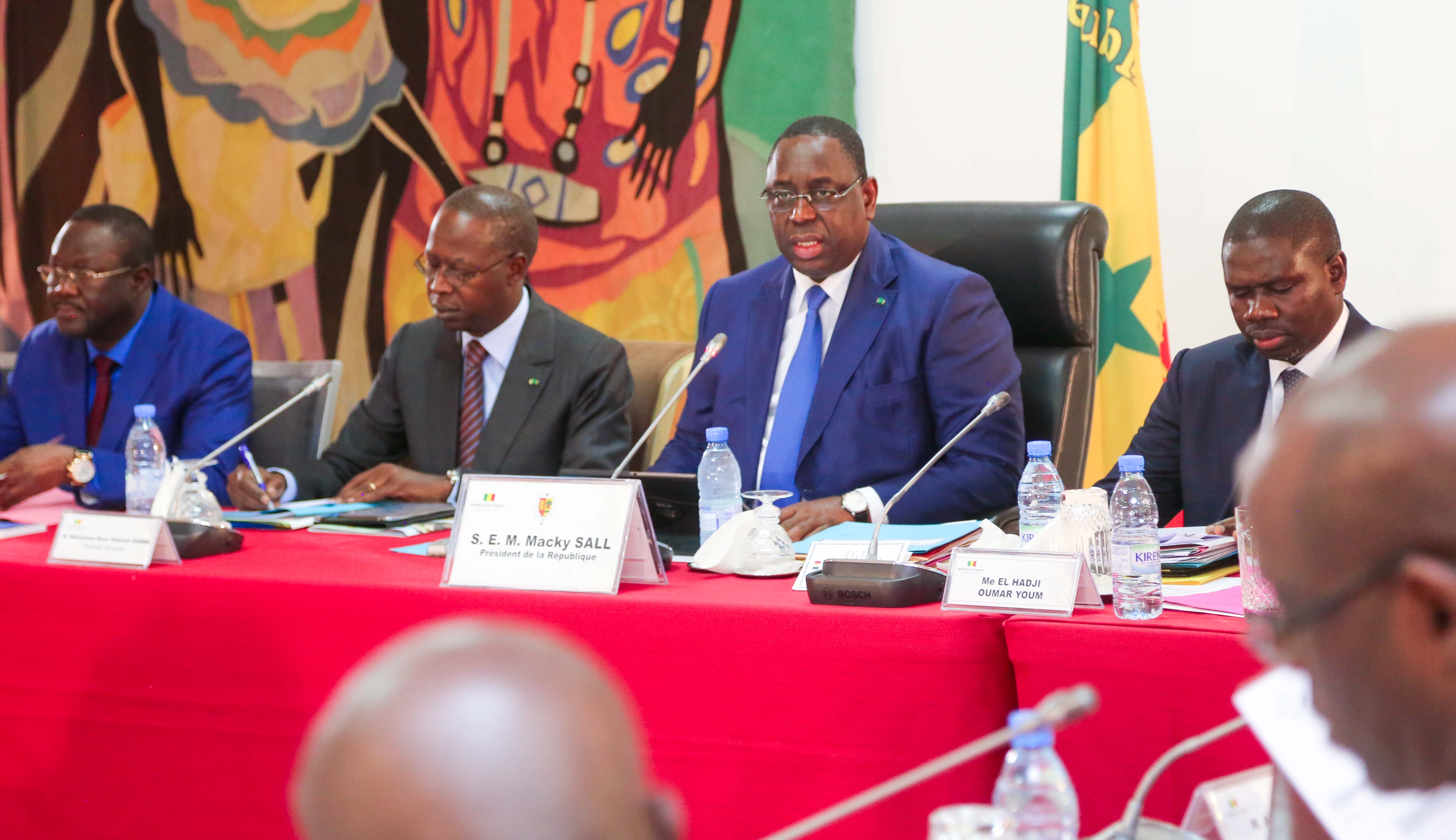 Conseil des ministres, le Président Macky Sall dépeint un système judiciaire presque parfait