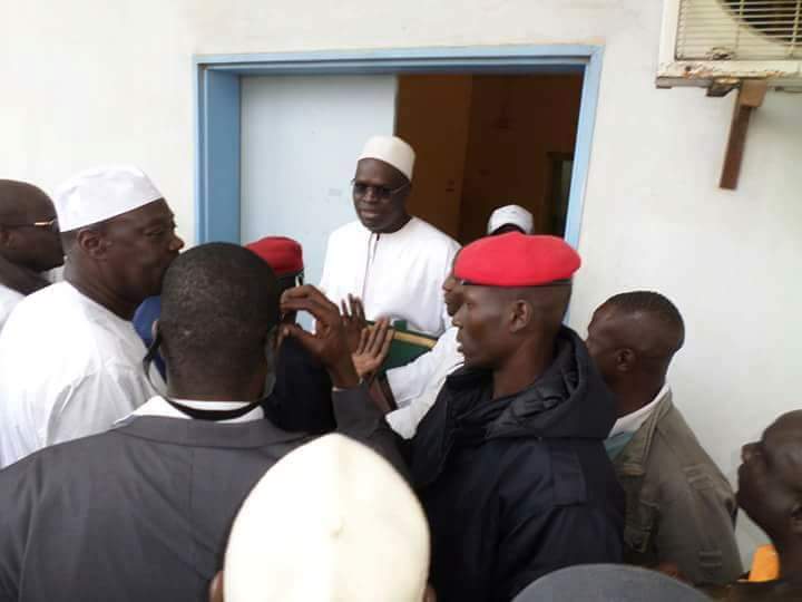 Les images exclusives de l'arrivée de Khalifa Sall