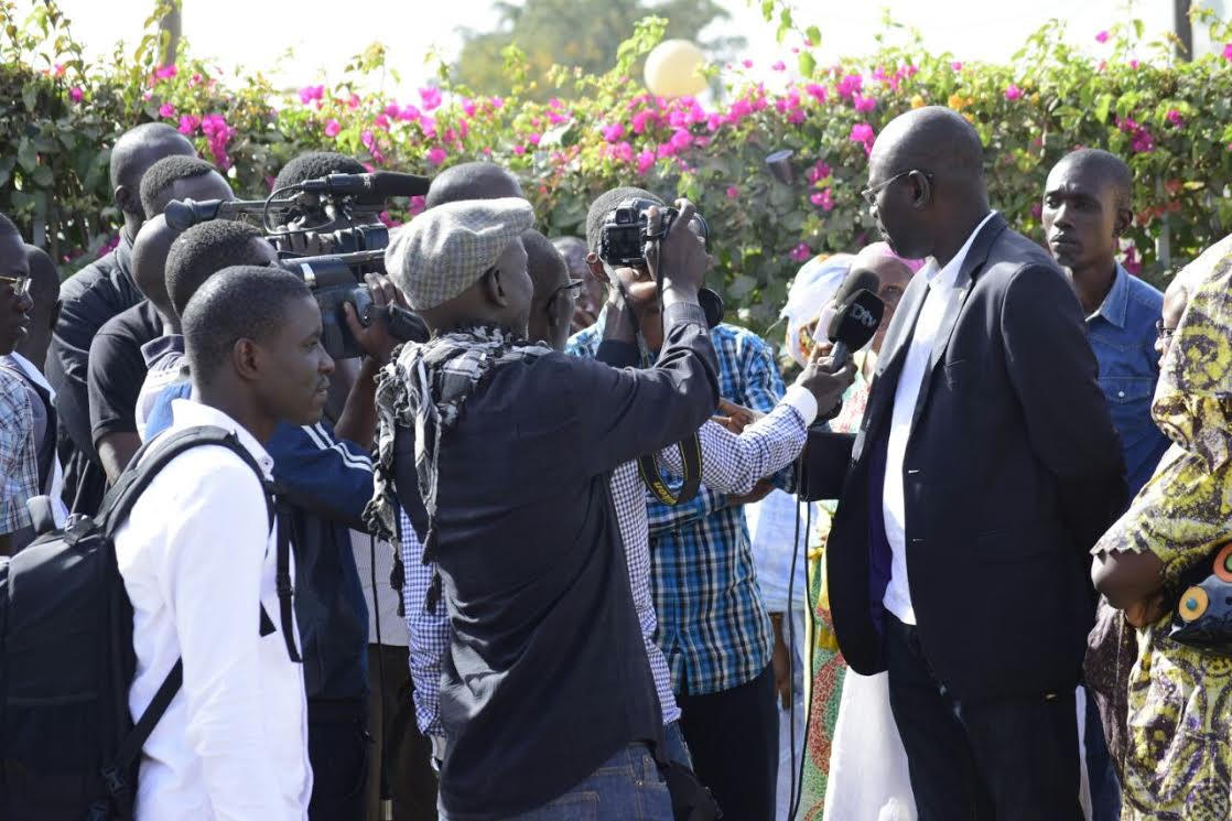 Les images du rappel des troupes des partisans de Khalifa Sall
