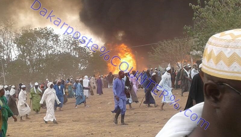 URGENT- Incendie au Daaka de Médina Gounass