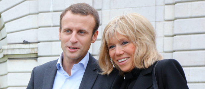 Emma­nuel Macron, son couple avec Brigitte Trogneux, de 24 ans son aînée: “Elle a eu beau­coup plus de courage que moi”