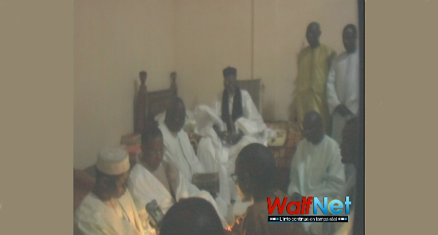 Sidi Lamine NIASS rend visite à Serigne Sidy Makhtar MBACKE (vidéo)