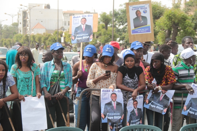 Manif de Mànkoo Taxawu Senegaal