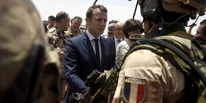Macron confirme l’engagement français contre le djihadisme