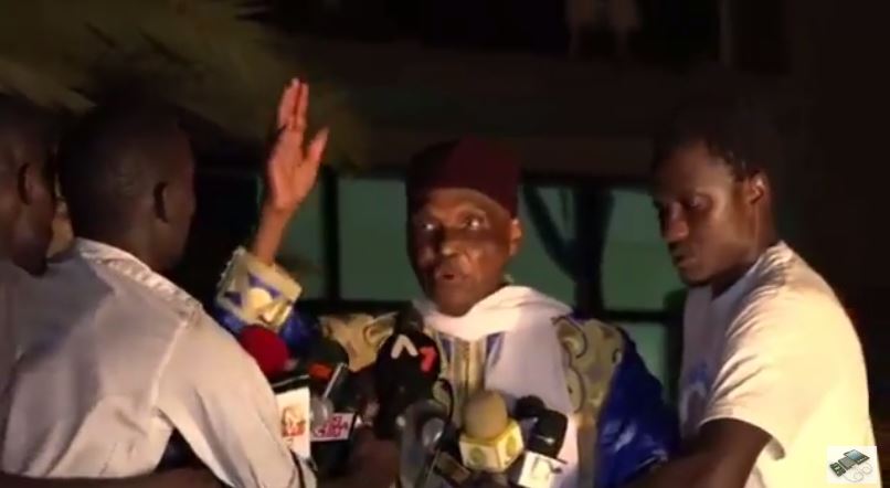 Vidéo – Abdoulaye Wade : « Vous êtes des millions aujourd’hui à m’accueillir… et je ne veux plus entendre qu’on me… »